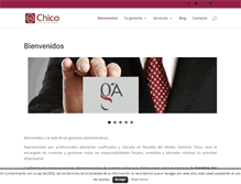 Tablet Screenshot of gestoriachico.com